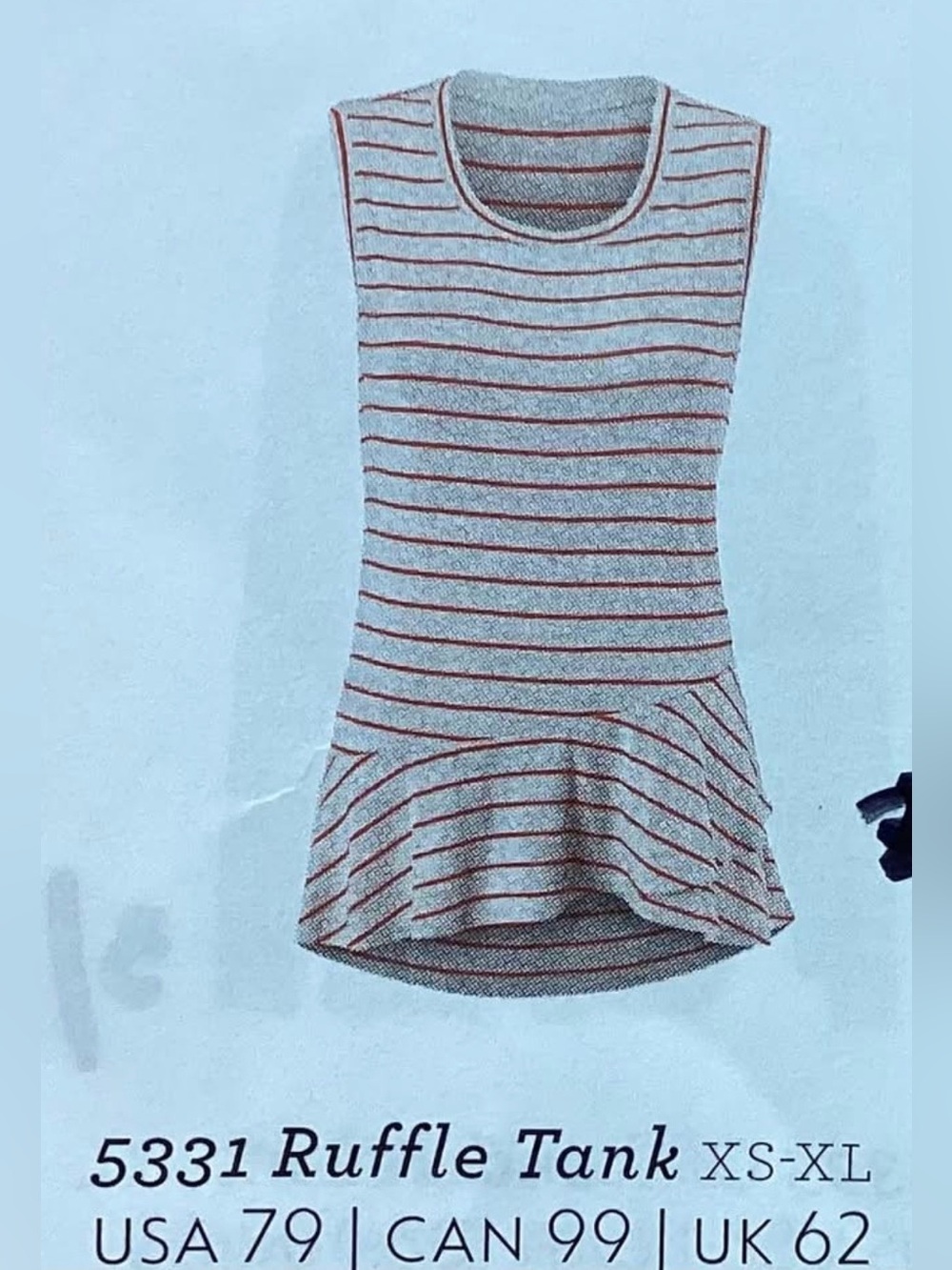 CAbi 5331 Ruffle Tank - Picture 7 of 7